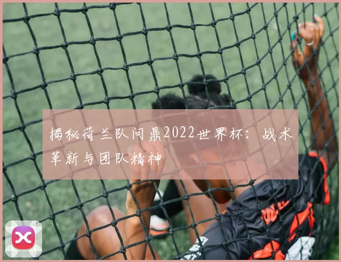揭秘荷兰队问鼎2022世界杯:战术革新与团队精神