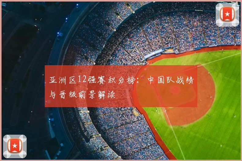 亚洲区12强赛积分榜:中国队战绩与晋级前景解读